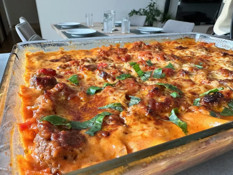 Hlavní obrázek na boloňské lasagne bez bešamelu