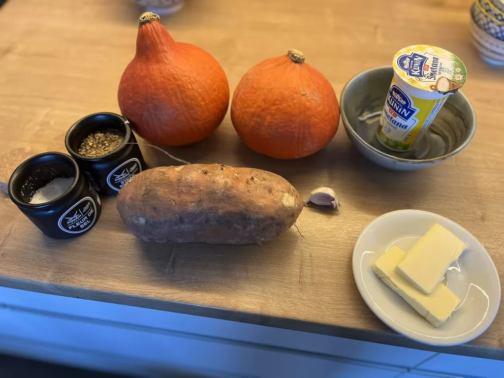 Dýňová polévka recept: ingredience na vaření