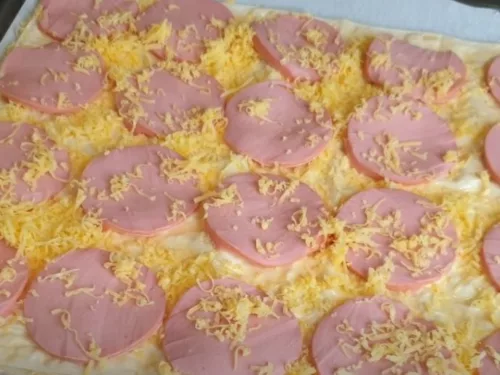 Obrázek receptu na domácí pizzu z tortill