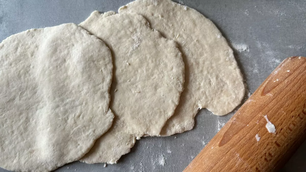 Turecký Flatbread z řeckého jogurtu