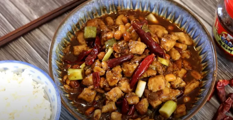 Recept s postupem a ingrediencemi na Kuřecí Kung Pao