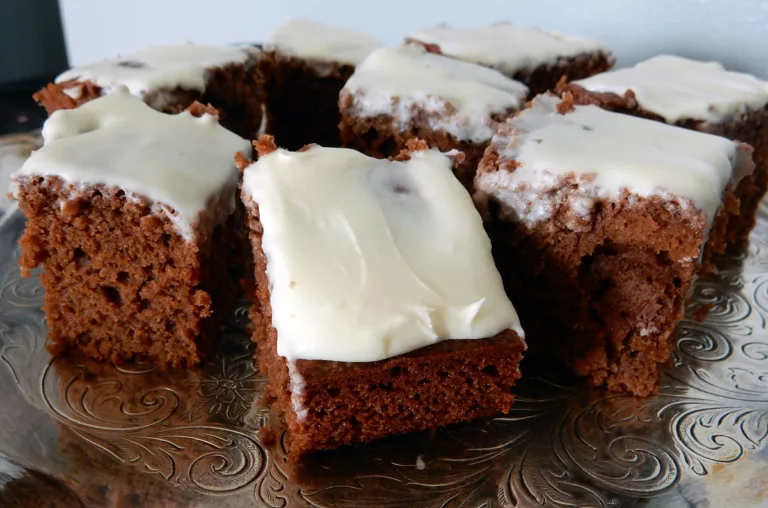 Obrázek receptu na Brownies s originální tvarohovou polevou