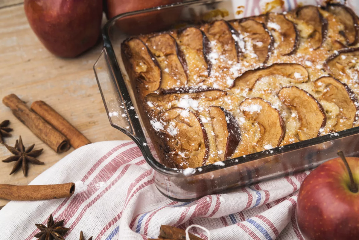 Recept na jablečnou galetku - rustikální selský jablečný koláč