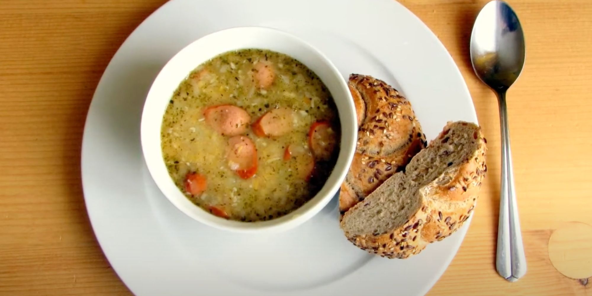 Obrázek receptu na Hrachovku s právem - poctivou sytou klasiku