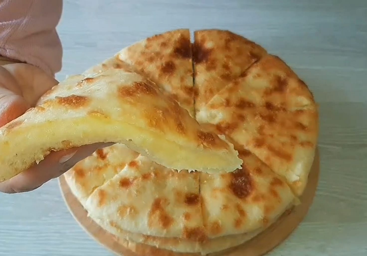Obrázek k receptu: Takto jste pita chléb ještě nejedli: Plněný bramborovou kaší a sýrem
