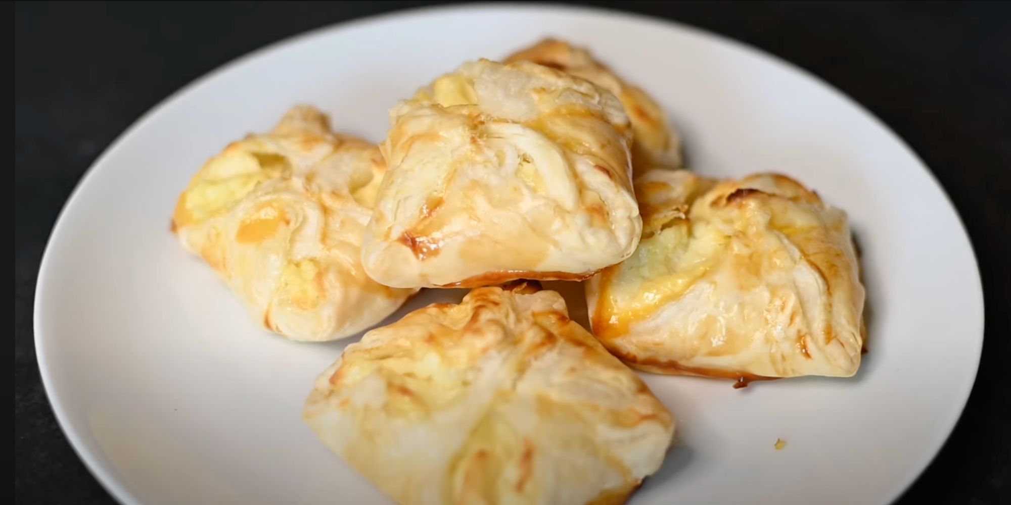 Obrázek receptu na Listové uzlíky s tvarohem