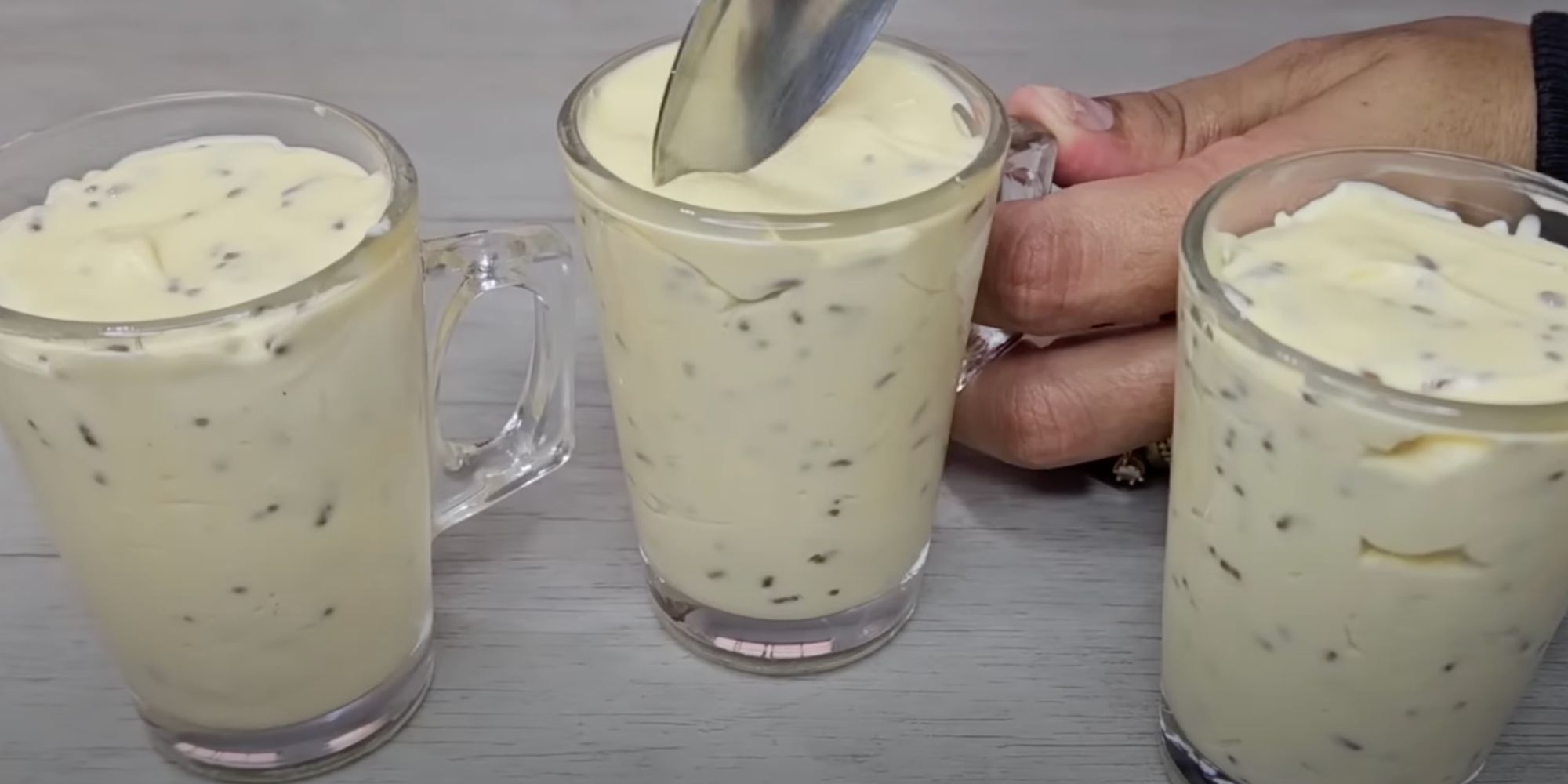 Obrázek receptu na Rychlý a snadný mixovaný dezert do skla