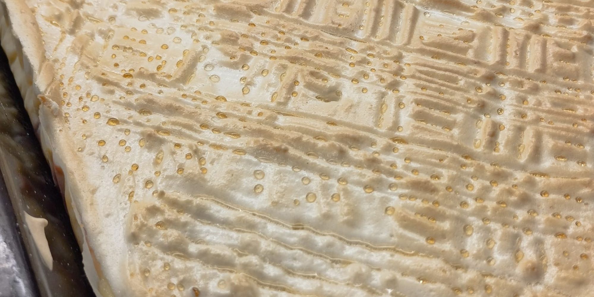 Obrázek receptu na Slzy anděla s rybízem - nebeský dezert plný kontrastů