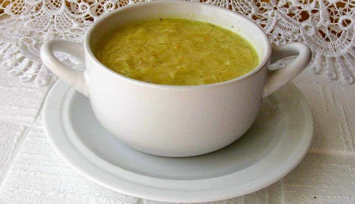 Obrázek receptu na jihočeskou zelnici.