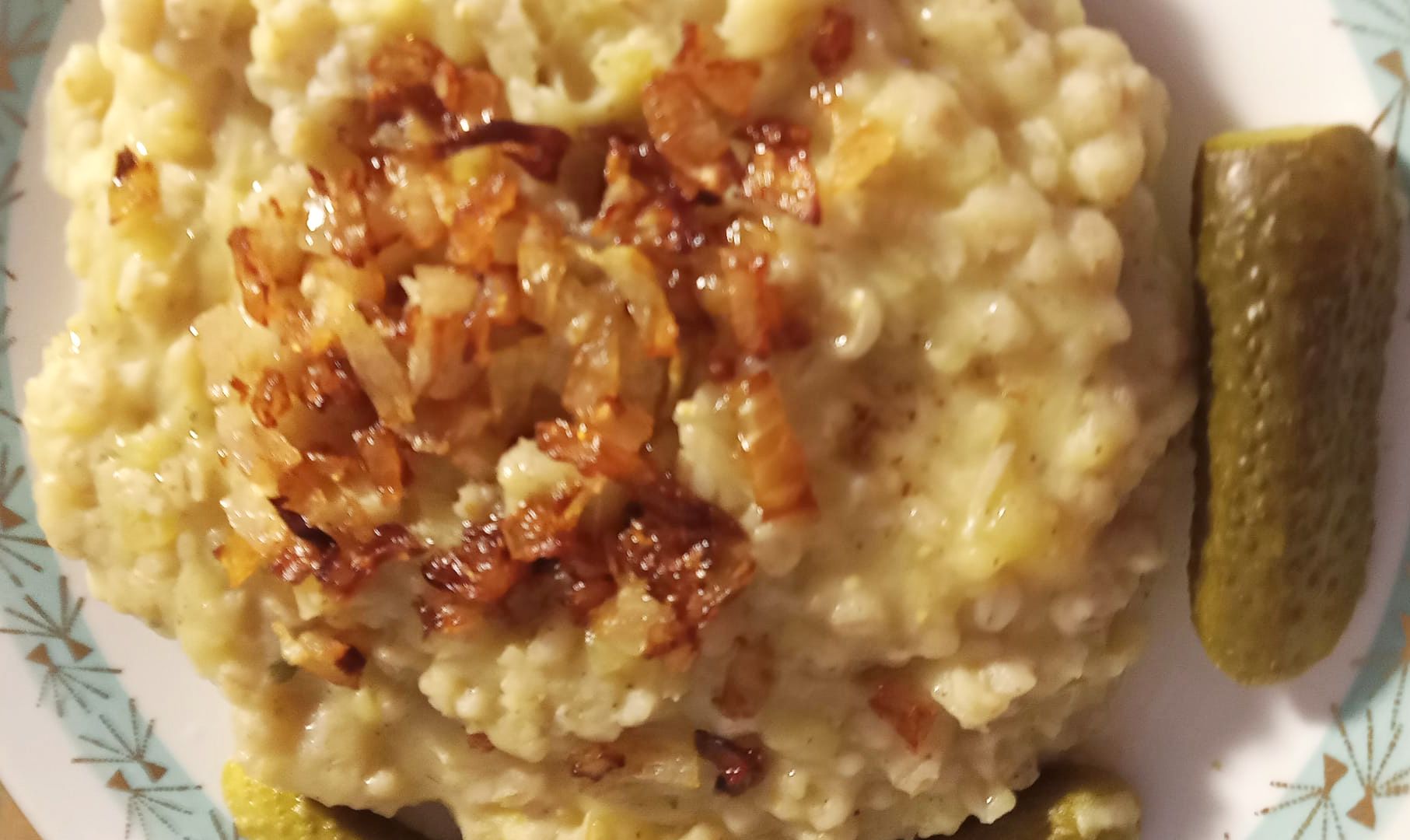 Obrázek receptu na Nastavovanou kaši podle babiččiina receptu z mého dětství