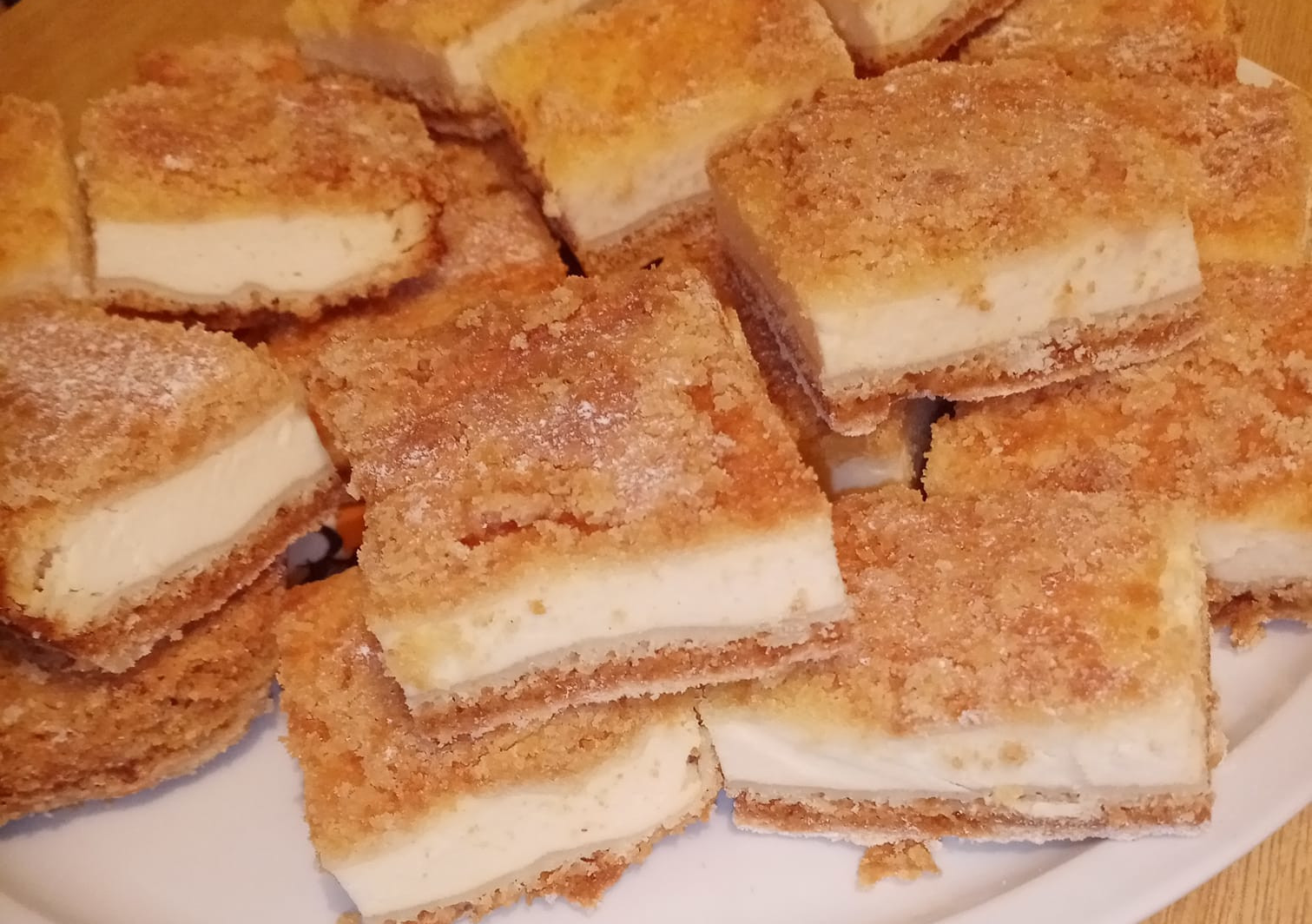 Obrázek k receptu sypaný tvarohový koláč