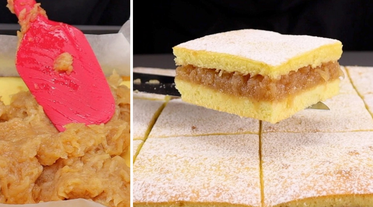 Obrázek k receptu: Chuť a vůně jablek s vanilkou: Efektní vrstvený dezert