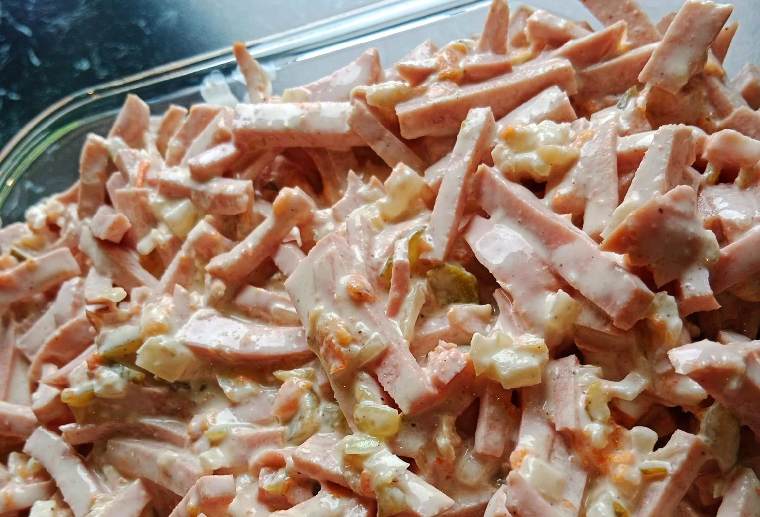 Obrázek k receptu na salát Rumcajs