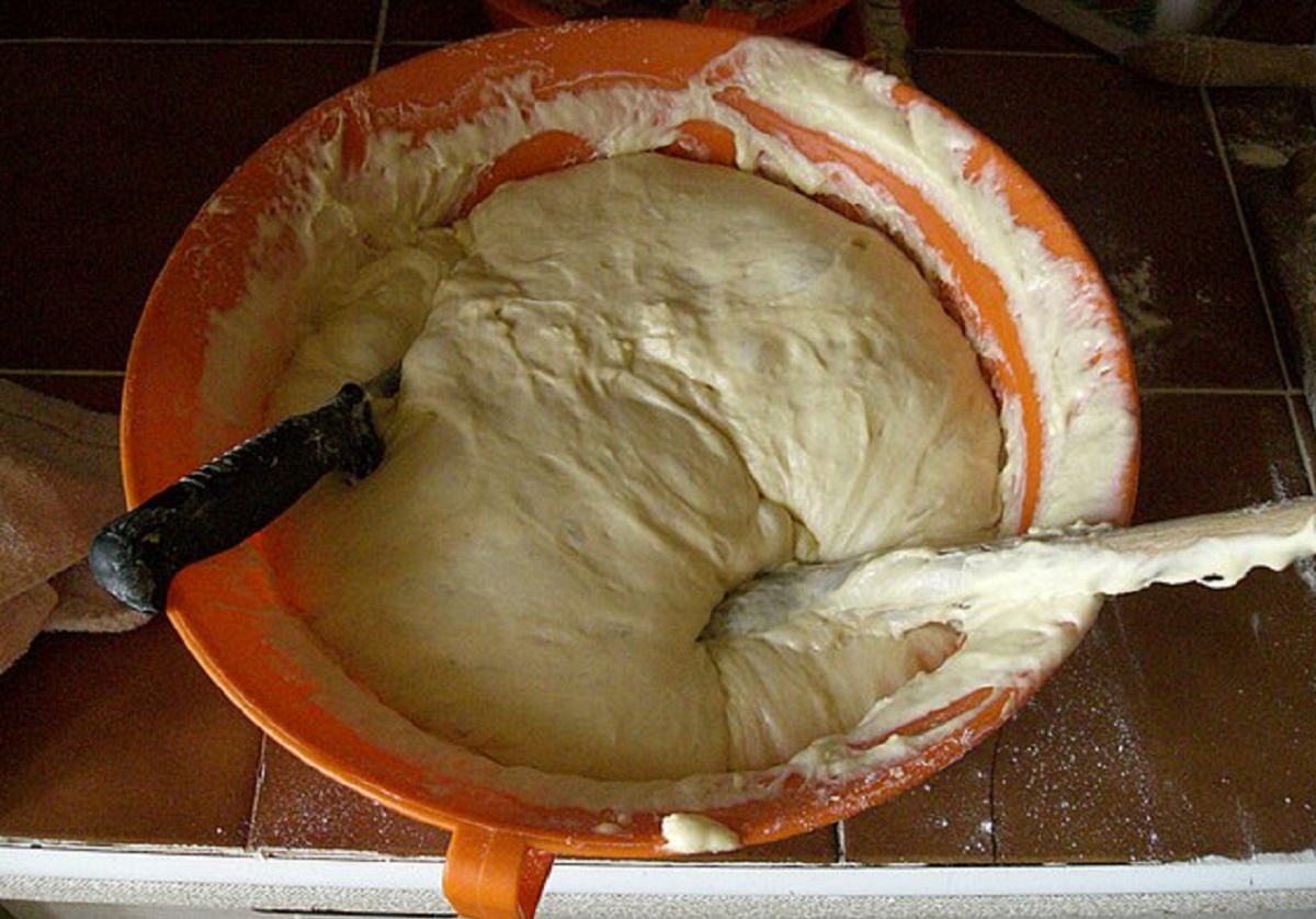 Obrázek k receptu: Nadýchané, přitom pevné kynuté těsto díky překvapivé surovině: Kvalitu zajistí ocet!