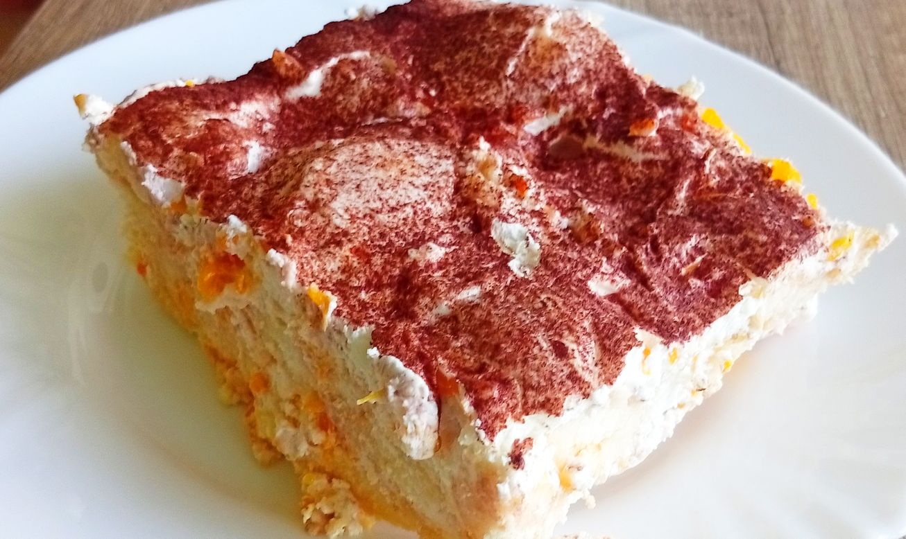 Obrázek k receptu na rychlý nepečený dort