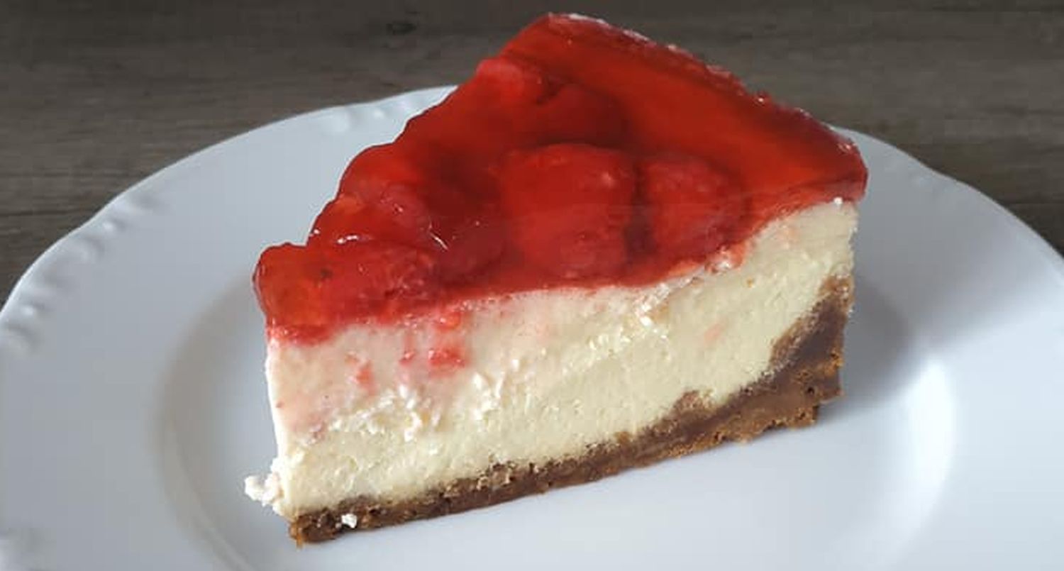 Obrázek k receptu na cheesecake s malinami
