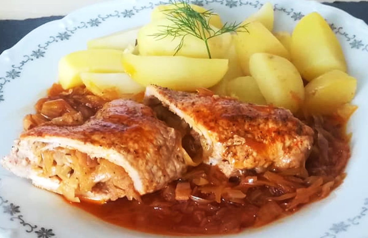 Obrázek k receptu na vepřové kapsy