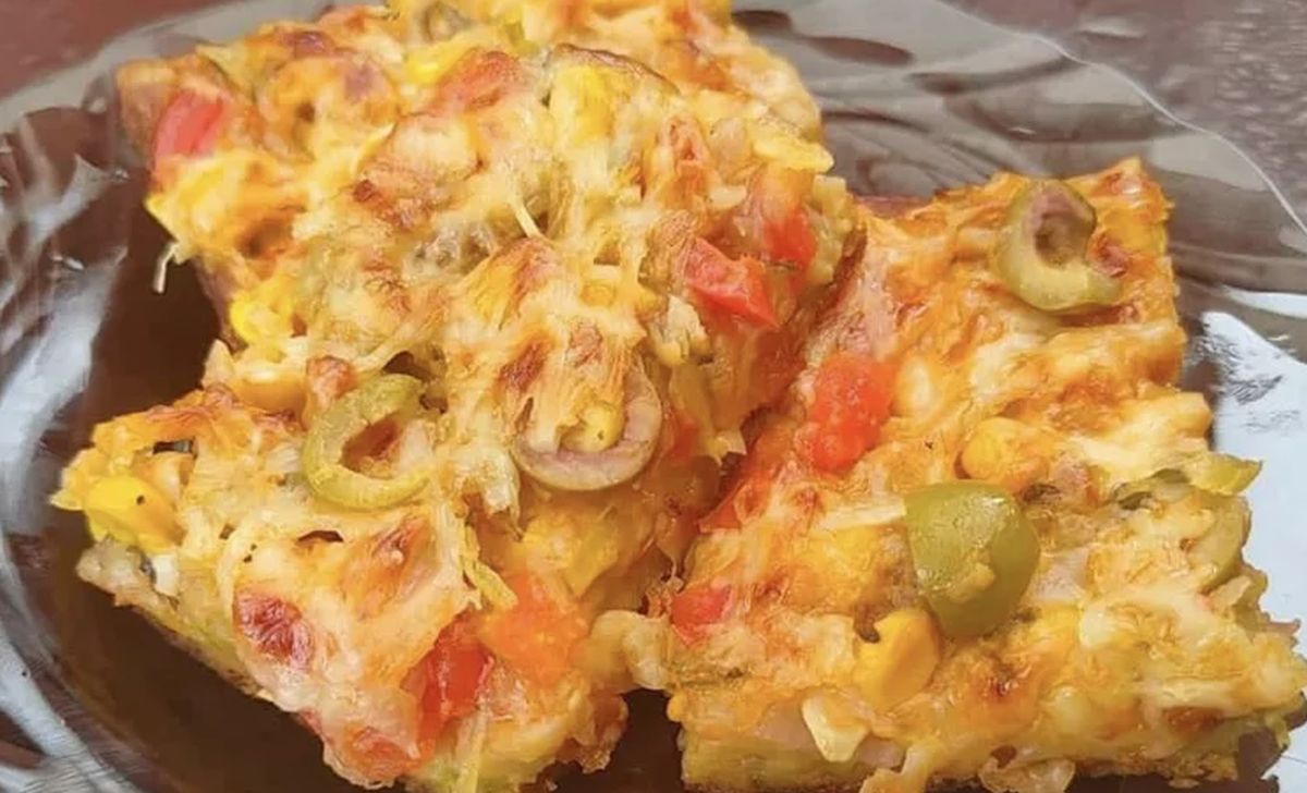Obrázek k receptu na cuketovou pizzu
