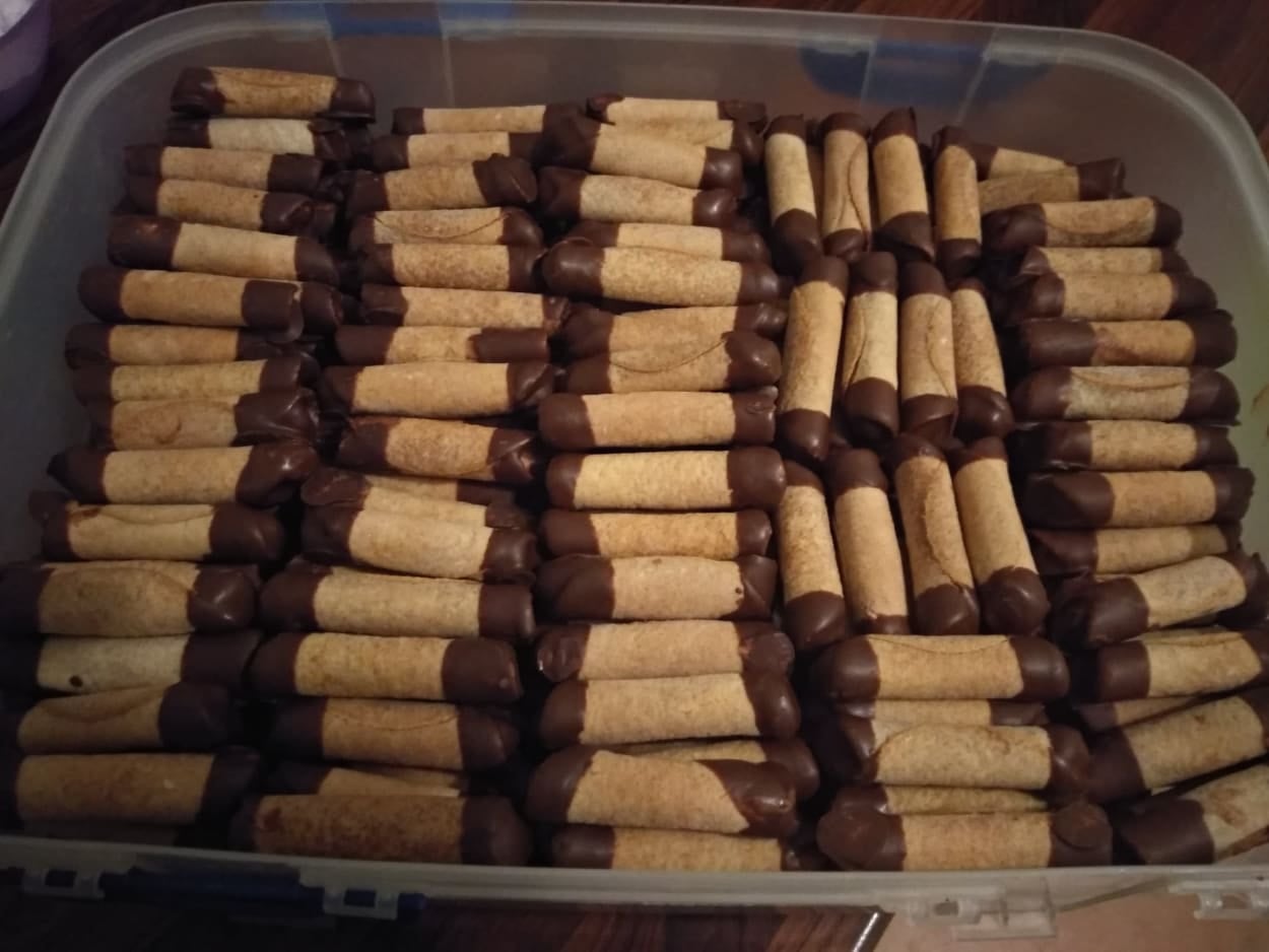 Obrázek k receptu na medové trubičky