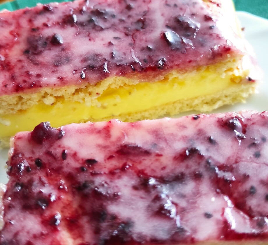 Obrázek receptu na Krémové řezy neboli žloutkový šepot či hebký sen na plechu