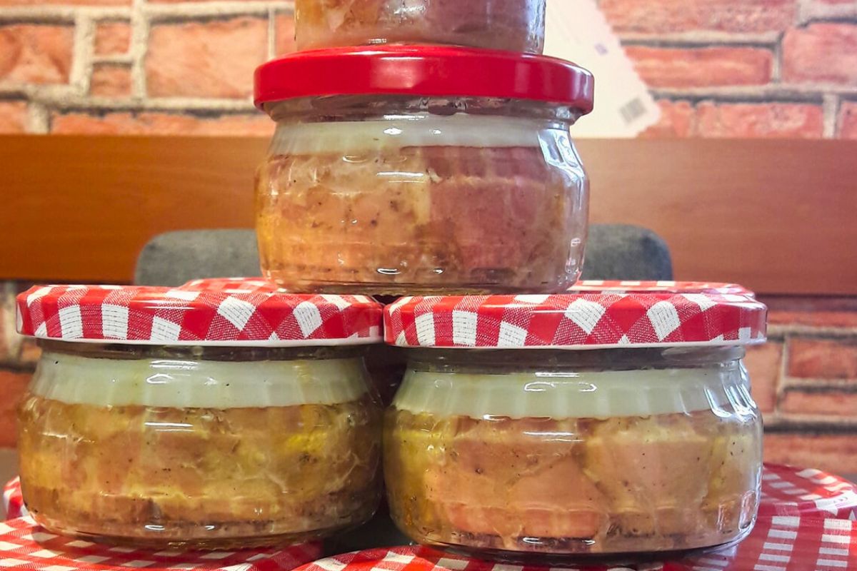 Obrázek k receptu na zavařené vepřové maso