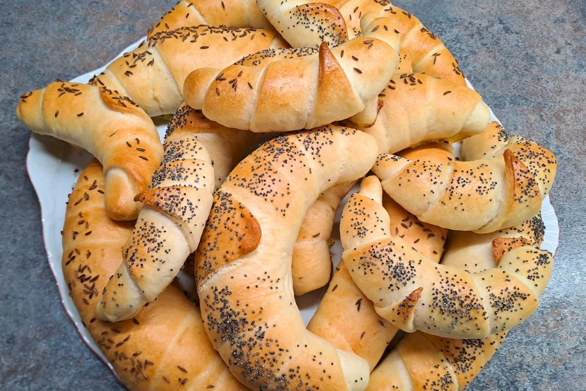 Obrázek k receptu na domácí rohlíky