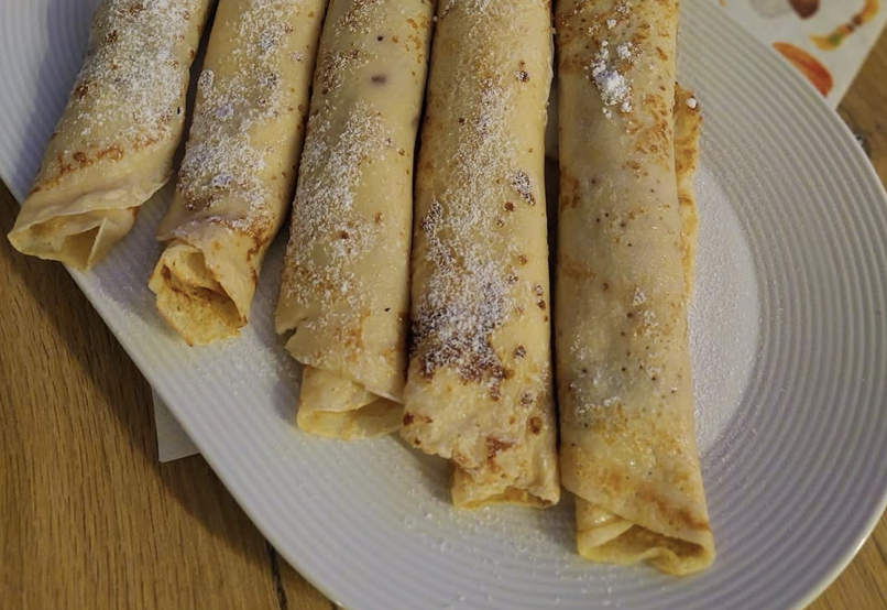 Recept na topové palačinky s kapkou rumu v těstu