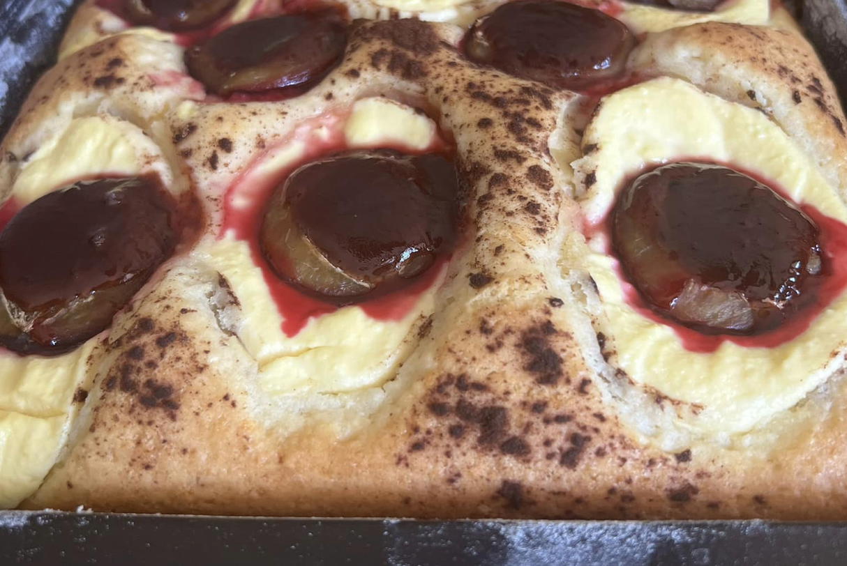 Obrázek k receptu na švestkový koláč