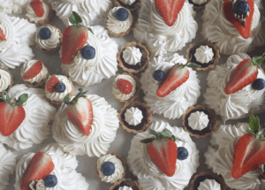 Obrázek k receptu na mini Pavlova