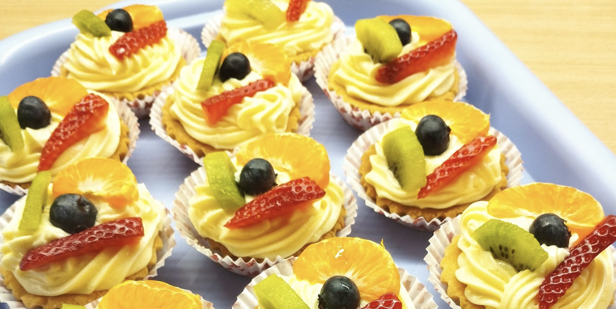 Obrázek k receptu na ovocné košíčky