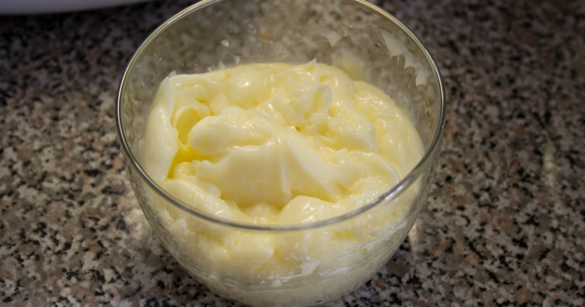 Obrázek k receptu: Domácí majonéza bez zdravotních rizik: připravte si ji z vařených vajec!