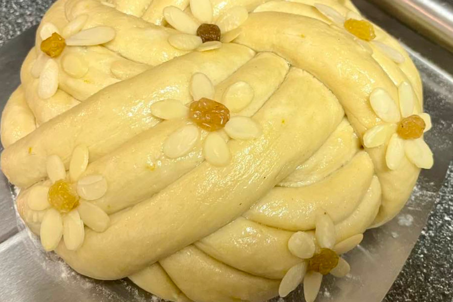 Obrázek receptu na Mazanec jako sluneční chléb, netradiční nejen velikonoční sladký peceň