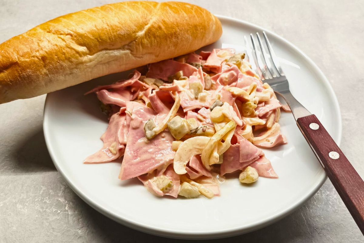 Obrázek k receptu na kempink salát