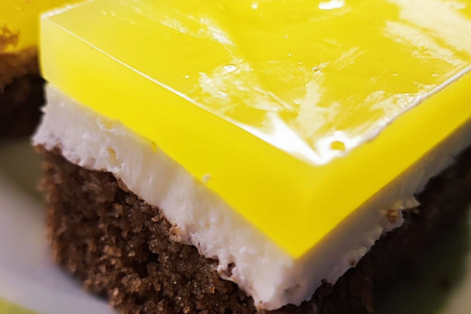 Obrázek receptu na Tvarohový mls a kakaem a vanilkovým želé