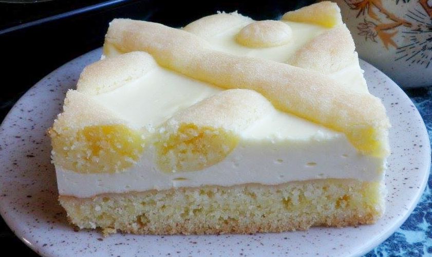 Recept na máslový mřížkový koláč