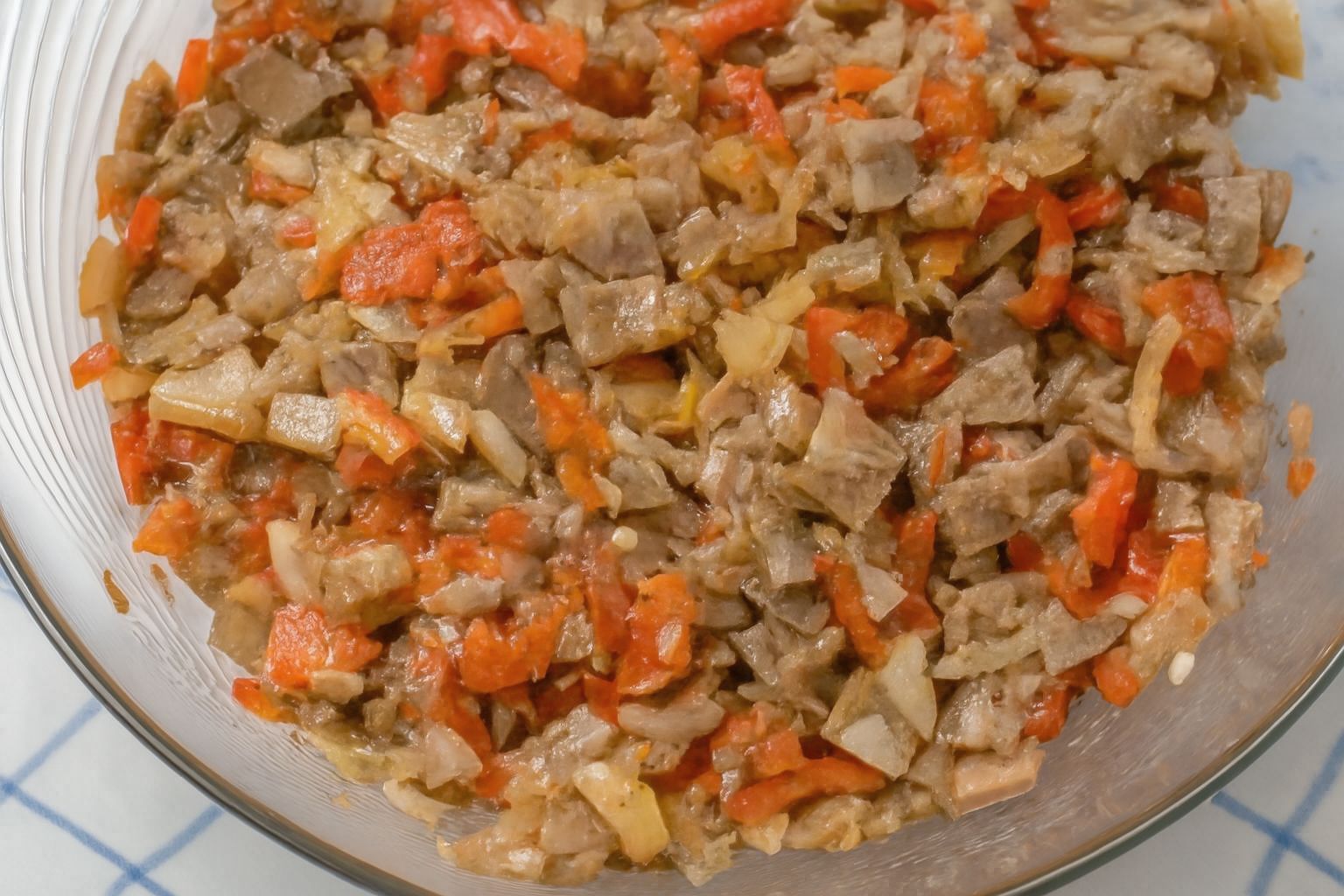 Recept na tlačenkový salát
