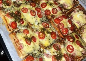 Výbroná rychlá večeře v podobě pizza toustů