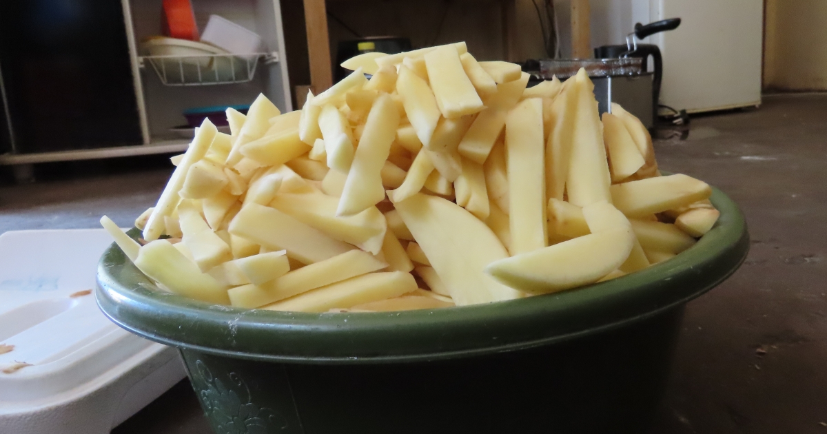 Obrázek k receptu: Zdravé hranolky: doma s láskou připravené