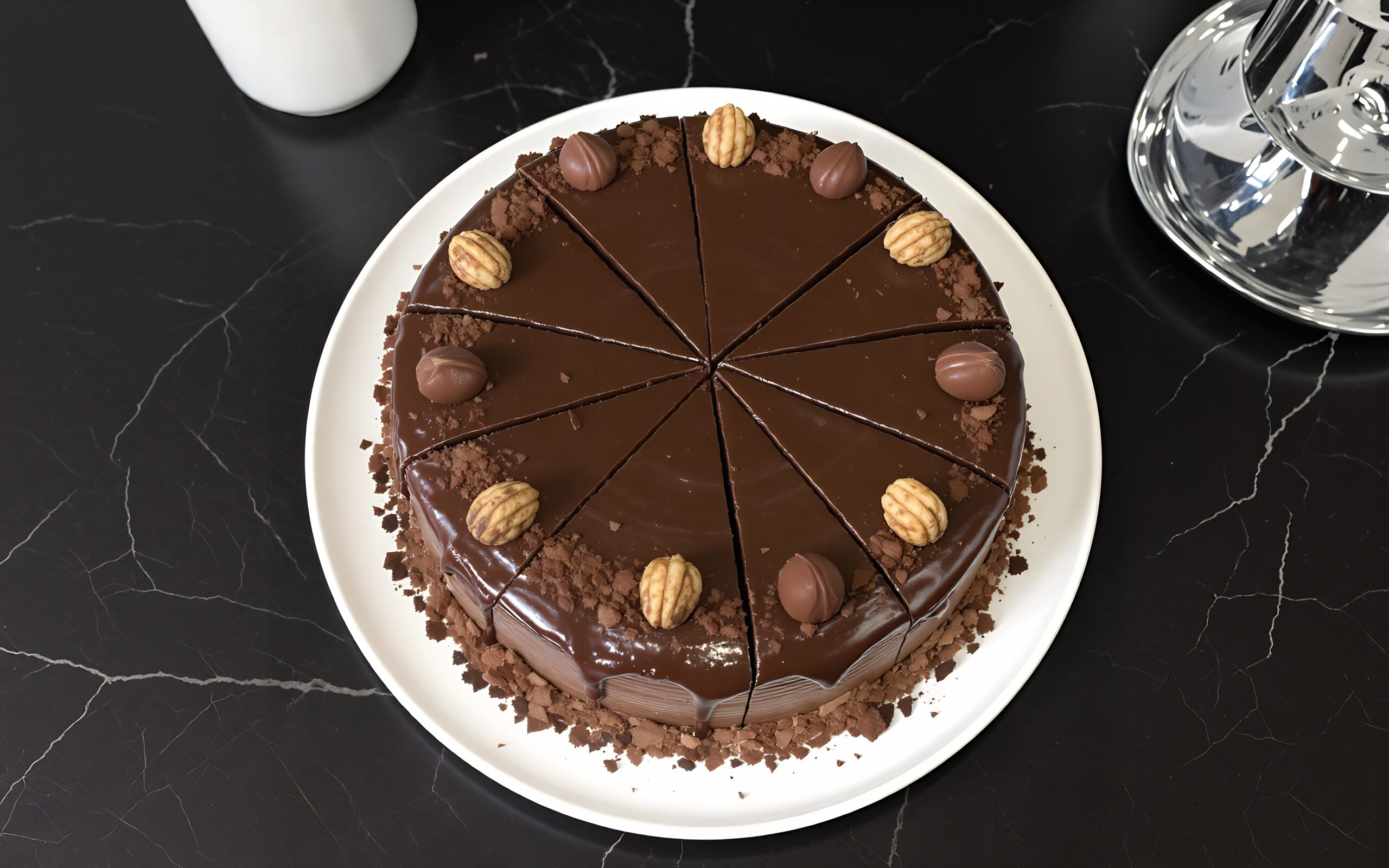 Obrázek k receptu na čokoládový dort