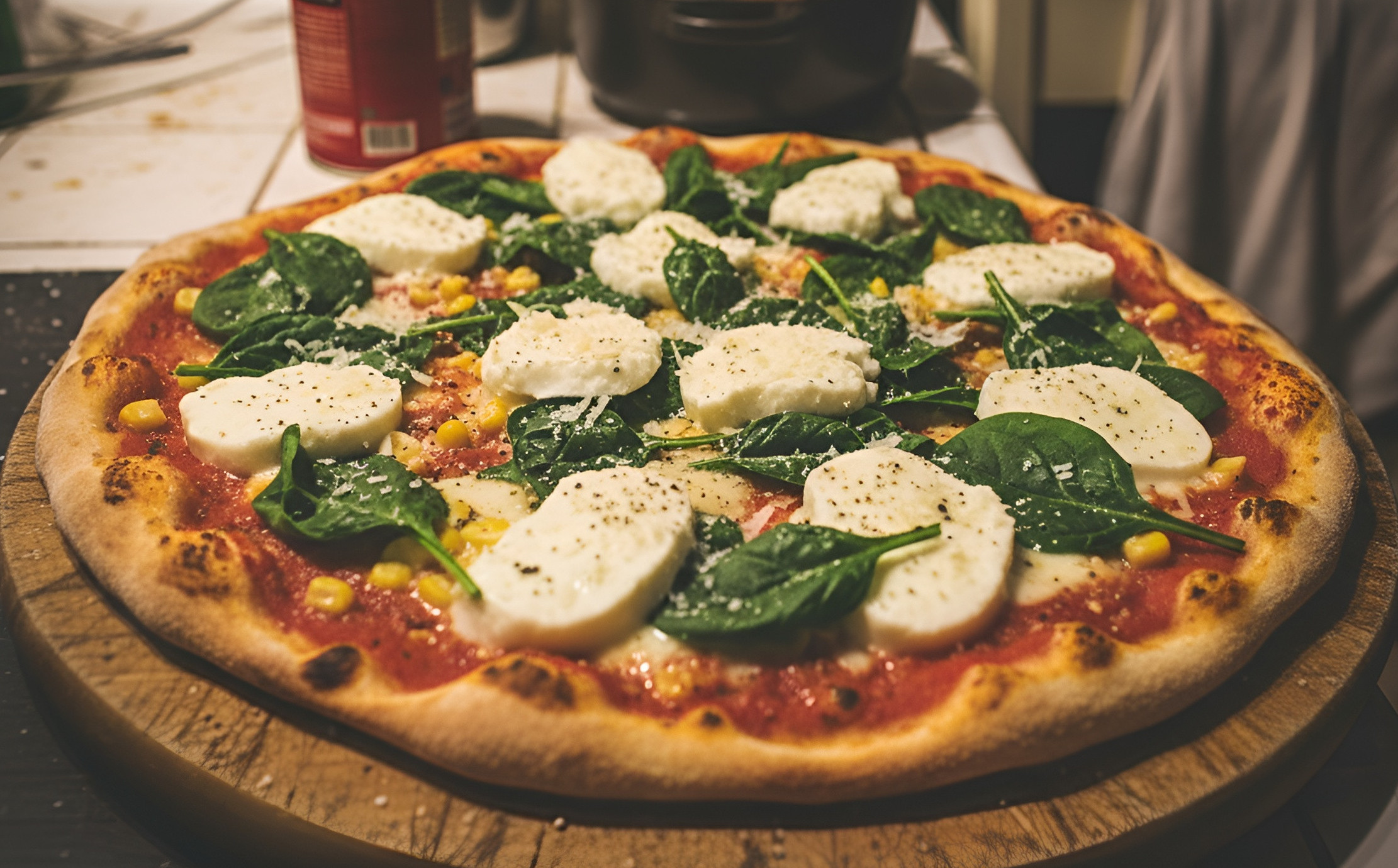 Obrázek k receptu na pizzu vegetariana