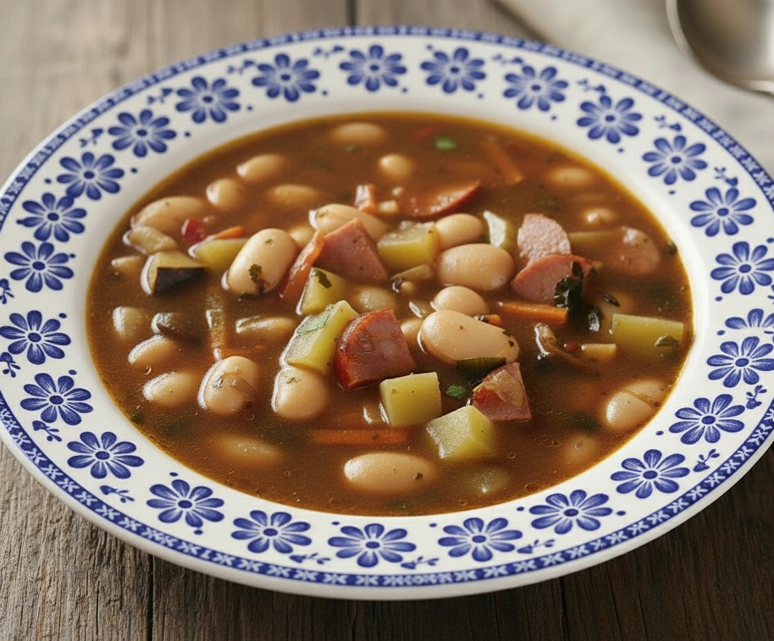 Obrázek k receptu na fazolový eintopf