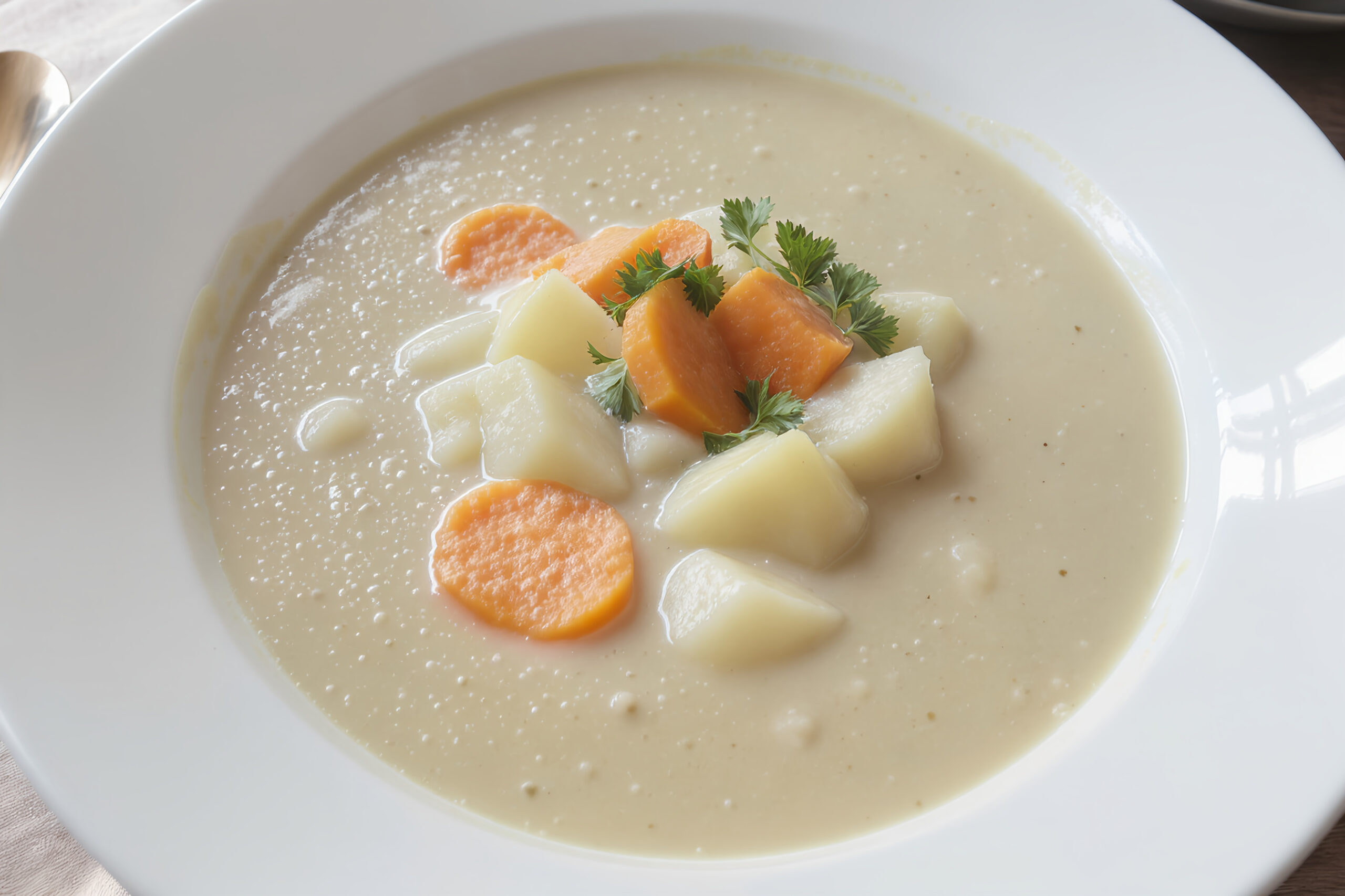 Obrázek k receptu na kedlubnovou polévku