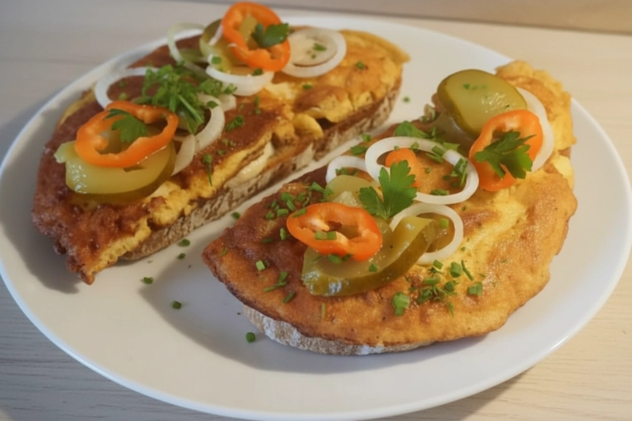 Obrázek receptu na Úplně obyčejnou smaženku. jako ze školního bufetu