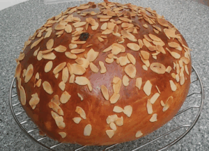 Obrázek k receptu na domácí mazanec bez rumu