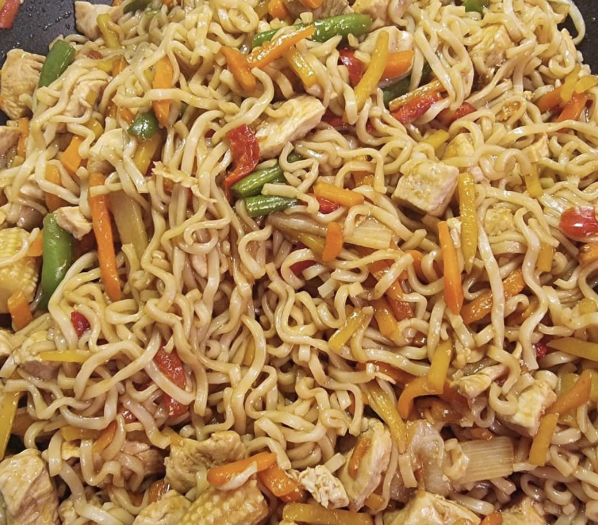 Obrázek k receptu na čínu s nudlemi