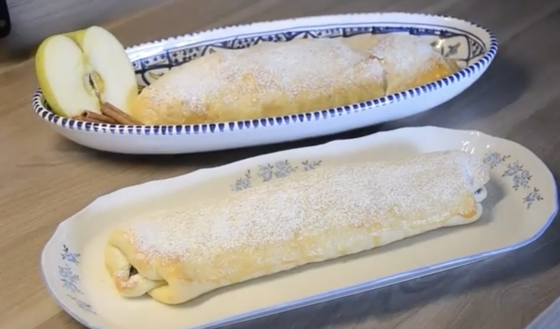 Obrázek k receptu na makový štrůdl se švestkami