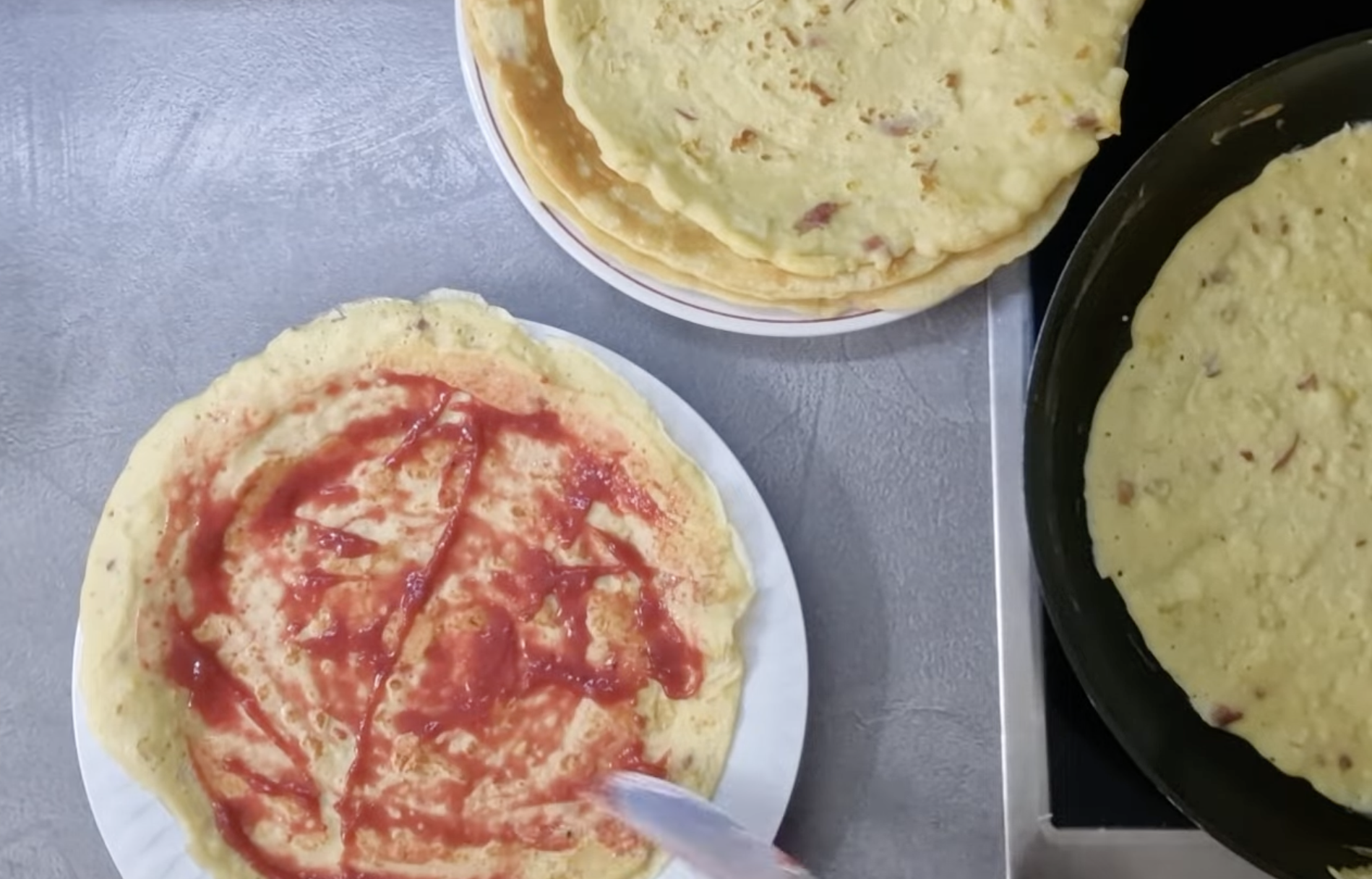 Obrázek k receptu na jablečné palačinky