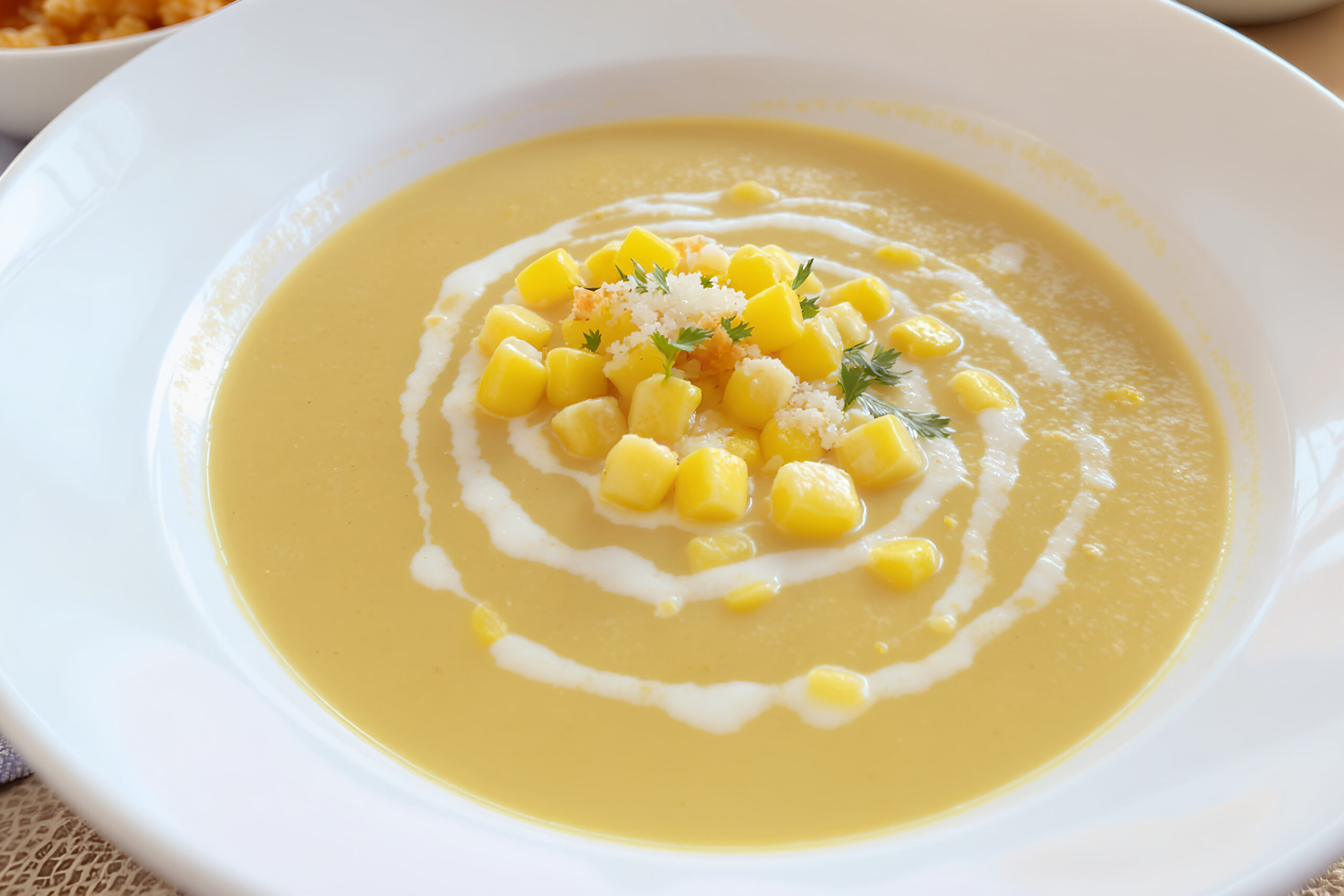 Obrázek k receptu na kokosovokukuřičný krém