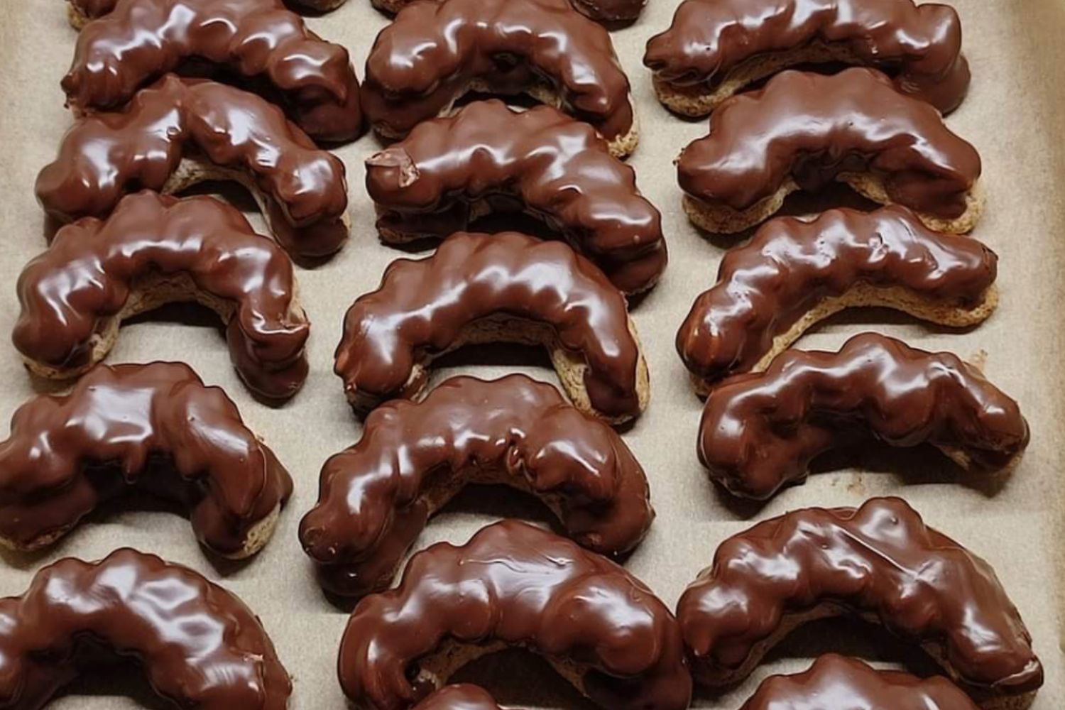 Obrázek receptu na Pařížské rohlíčky - královny českého cukroví