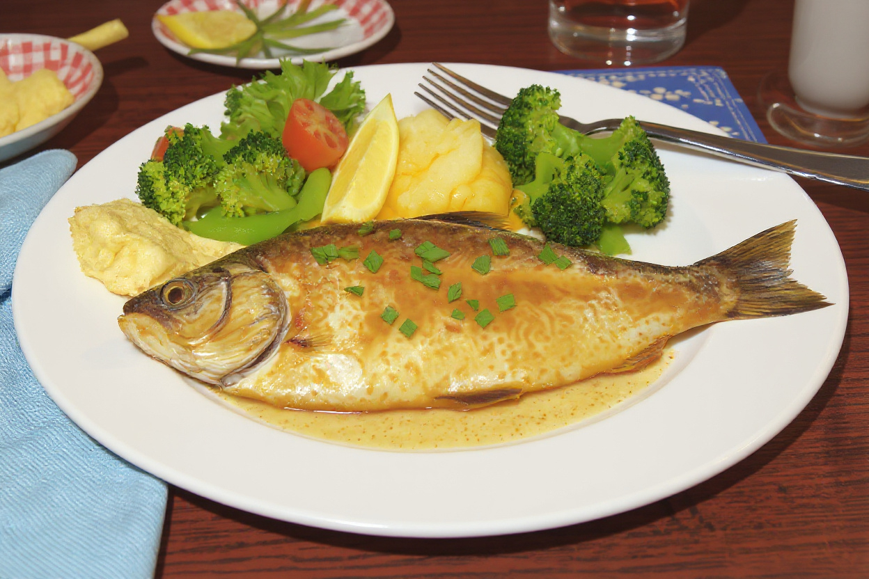 Obrázek k k receptu na pstruha po mlynářsku